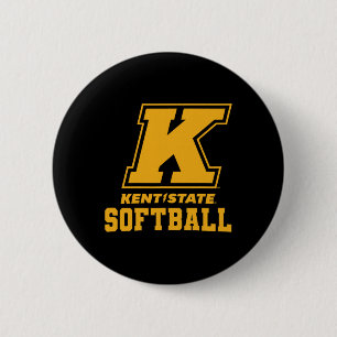 Kent State University Softll Apparel Sports Fan Button