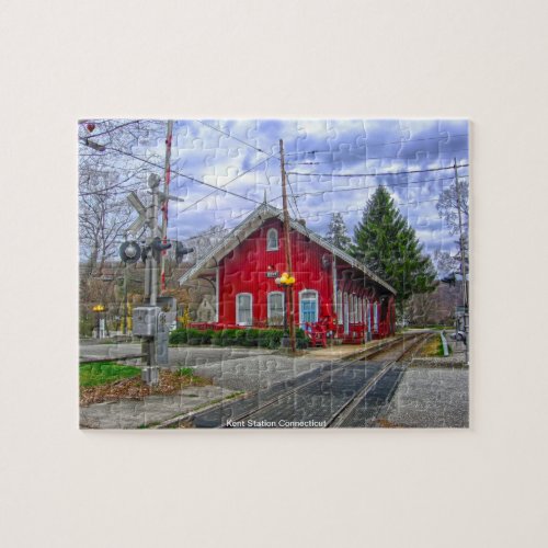 Kent Station Connecticut Jigsaw Puzzle