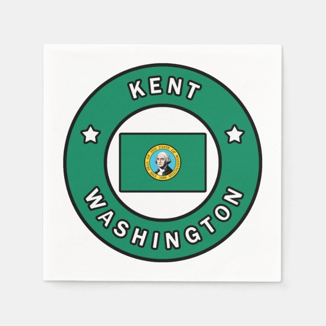 Kent Washington Napkins (Front)