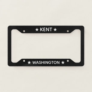 Kent Washington Stars License Plate Frame
