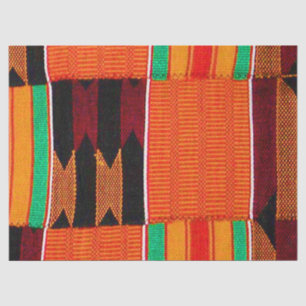Kente Cloth Pattern Tissue Paper