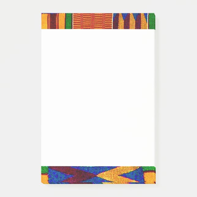 Kente Cloth Post-it Notes (Front)