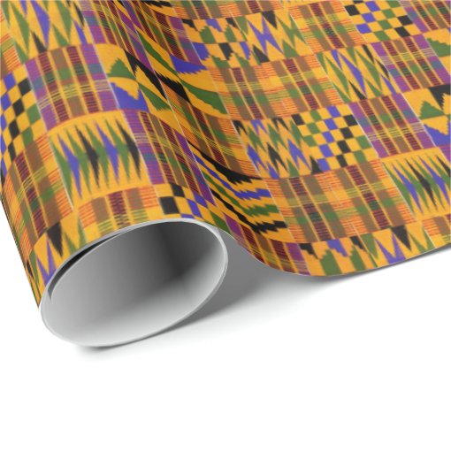 Kente Cloth Wrapping Paper Zazzle