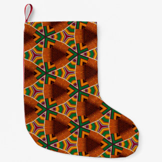 Kente Geometrics Kwanzaa Afrocentric Small Christmas Stocking