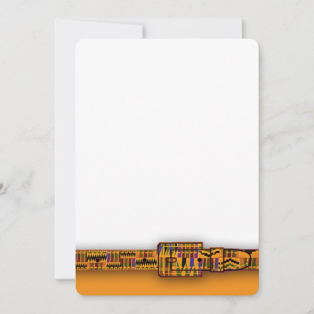 Kente Invitations Series (Front)