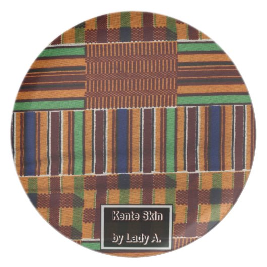 kente plate (Front)