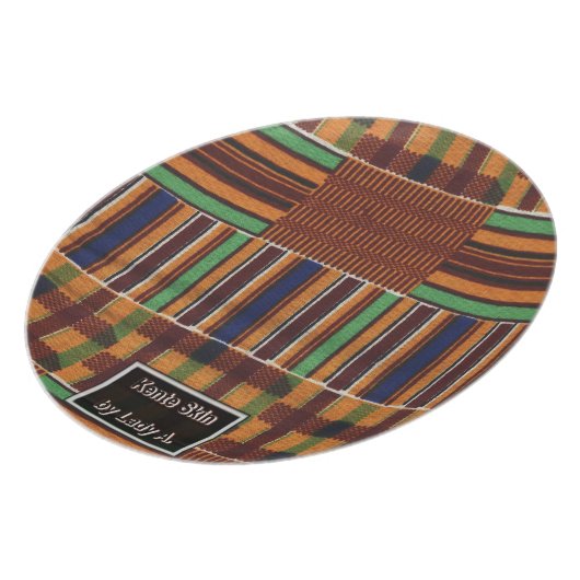 kente plate (Left Side)
