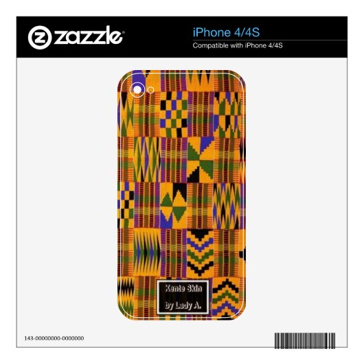 kenteskin decal for the iPhone 4S (Product)