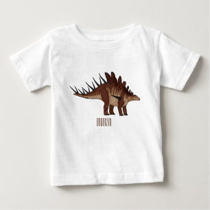 Kentrosaurus cartoon illustration  baby T-Shirt
