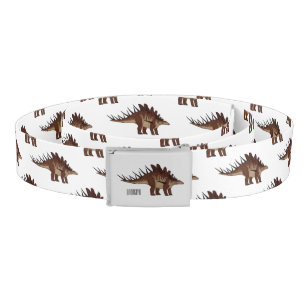 Kentrosaurus cartoon illustration belt