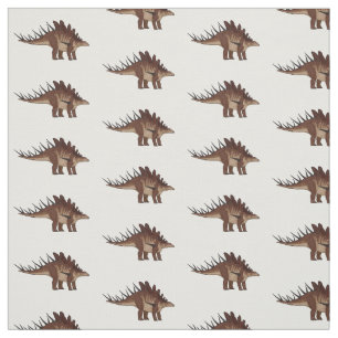 Kentrosaurus cartoon illustration fabric
