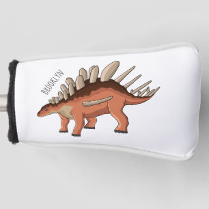 Kentrosaurus cartoon illustration golf head cover