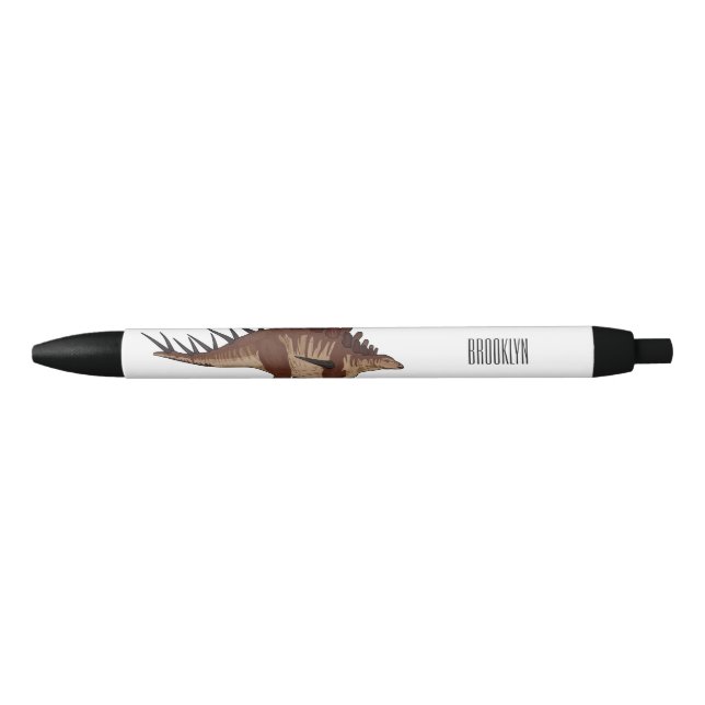 Kentrosaurus cartoon illustration  pen (Front)