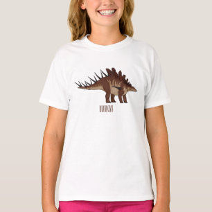 Kentrosaurus cartoon illustration  T-Shirt