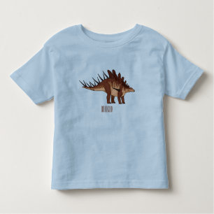 Kentrosaurus cartoon illustration  toddler t-shirt
