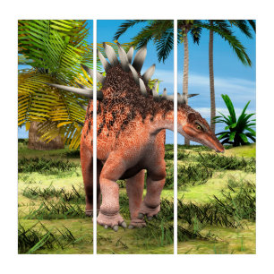 Kentrosaurus Dinosaur Jungle Prehistoric Art