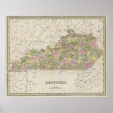 Louisville, Kentucky 1876 Fleece Blanket by Vintage Places