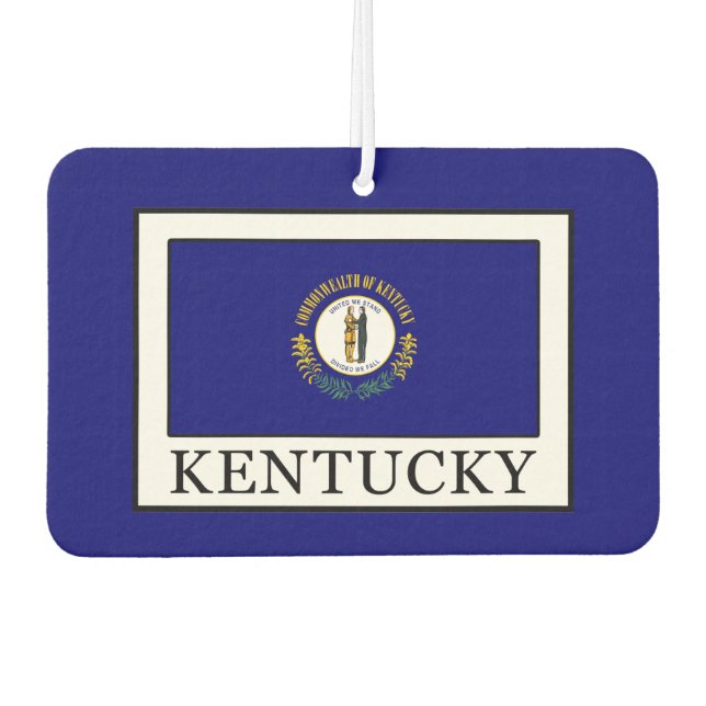 Kentucky Air Freshener (Front)