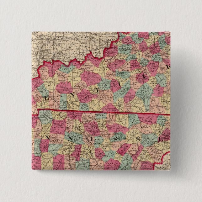 Kentucky and Tennessee 2 Button (Front)