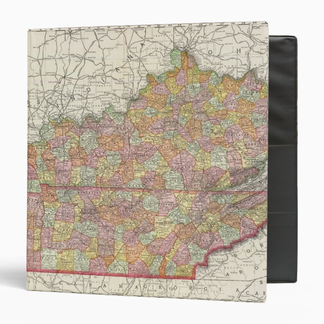 Kentucky and Tennessee 3 Binder (Front/Inside)