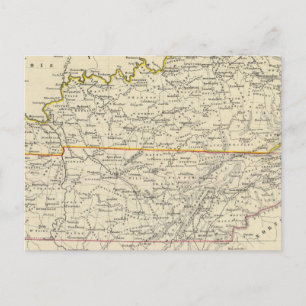 Kentucky and Tennessee Postcard