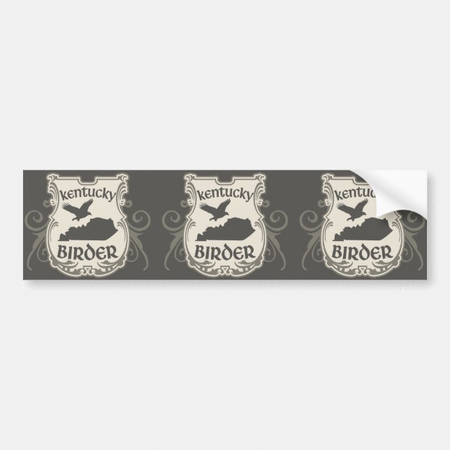 Kentucky Birder Bumper Sticker (Front)
