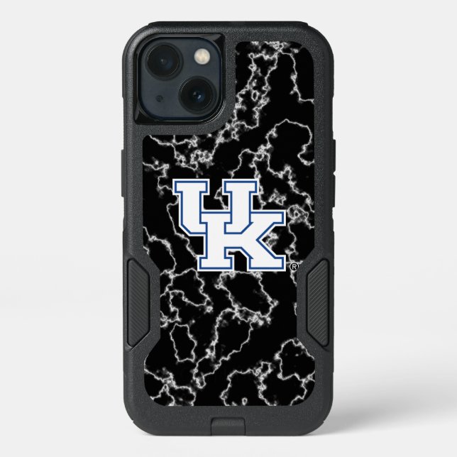 Kentucky | Black Marble Otterbox iPhone Case (Back)