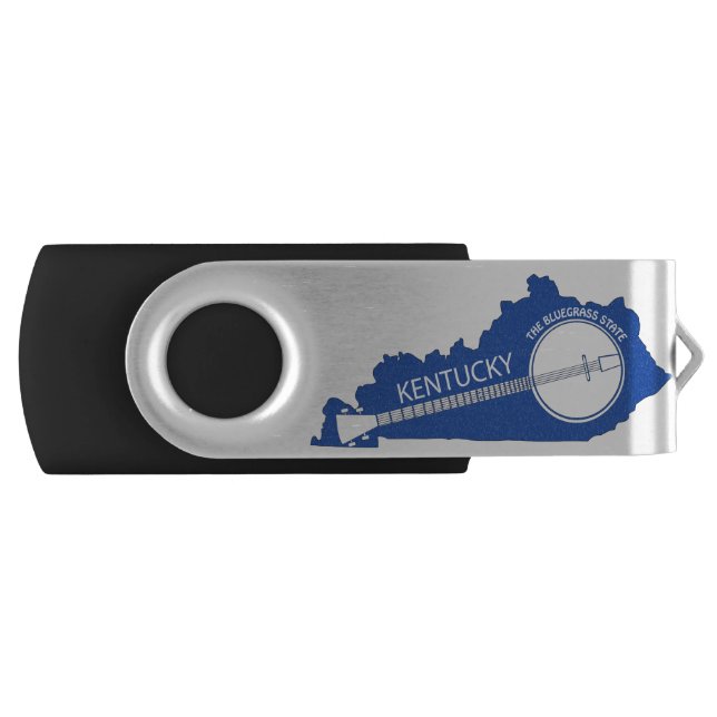 Kentucky Bluegrass Banjo Flash Drive (Front)