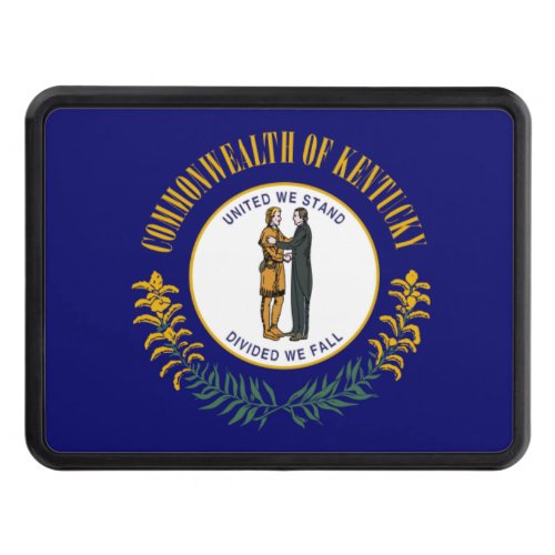Kentucky Bluegrass Commonwealth State Flag Hitch Cover