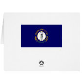 Kentucky: Bluegrass Commonwealth US State Flag Cards (Back Horizontal)
