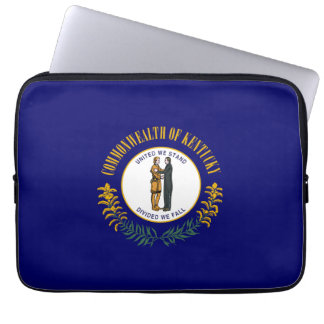 Kentucky: Bluegrass Commonwealth US State Flag Laptop Sleeve