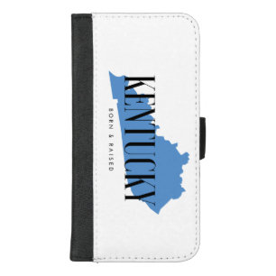 Kentucky Born and Raised iPhone Wallet Case