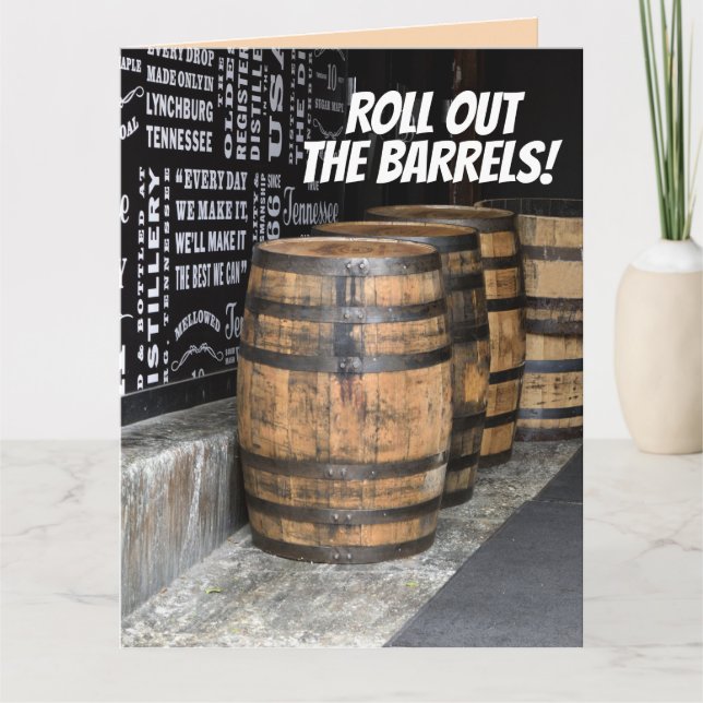 KENTUCKY BOURBON BIRTHDAY GREETING CARDS (Front)