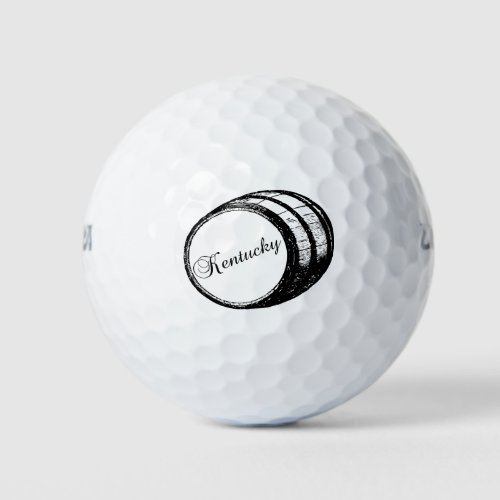 Kentucky Bourbon Golf Balls