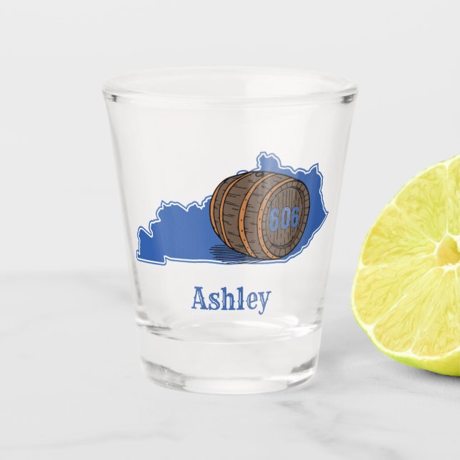 Kentucky Bourbon Shot Glass (Front)