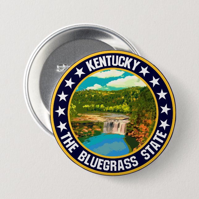 Kentucky                                           button (Front & Back)