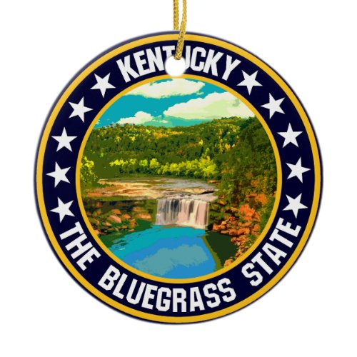 Kentucky                                           ceramic ornament