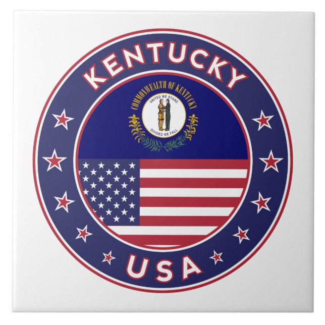 Kentucky Ceramic Tile (Front)