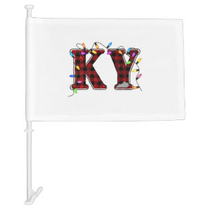 Kentucky Christmas  Car Flag