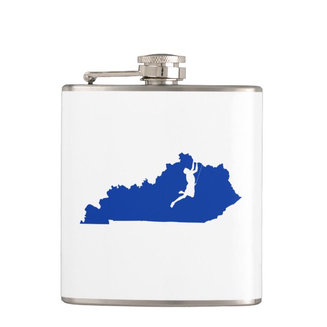 Kentucky Climbing Flask (Front)