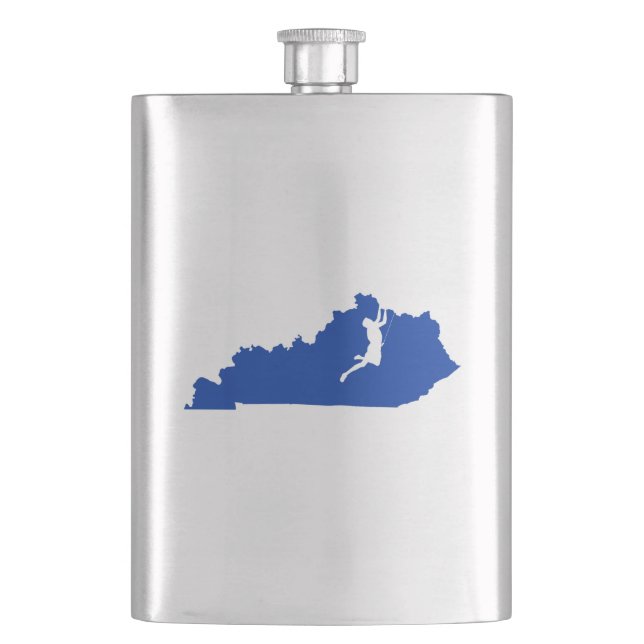 Kentucky Climbing Flask (Front)