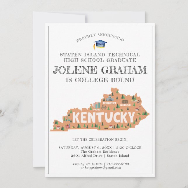 Kentucky | College Bound Graduation Party (Front)