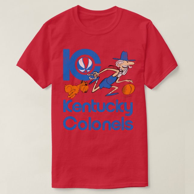 Kentucky Colonels 70s Basketball T-Shirt (Design Front)