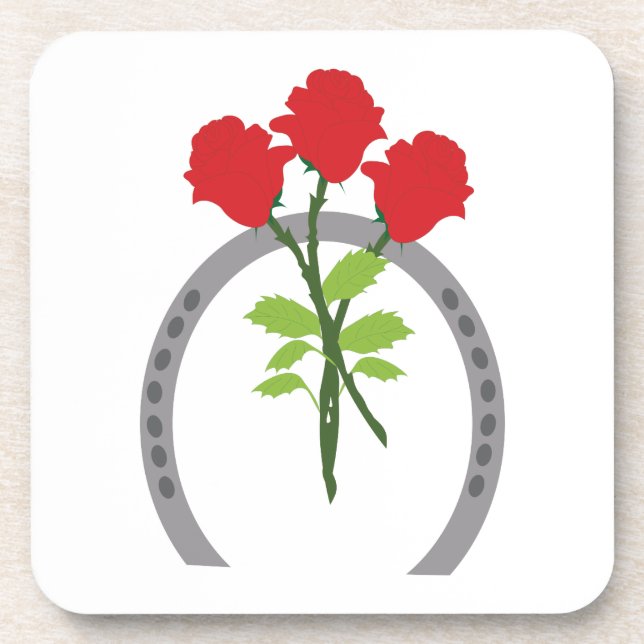 Kentucky Derby Beverage Coaster (Front)