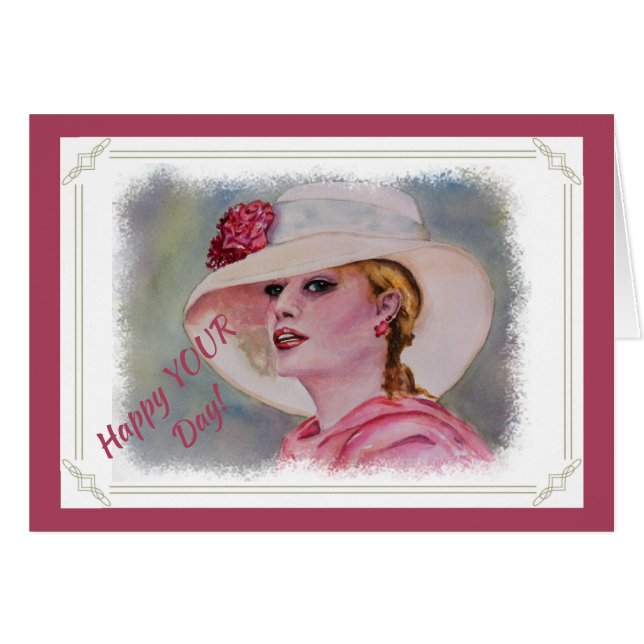 KENTUCKY DERBY CARDS (Front Horizontal)