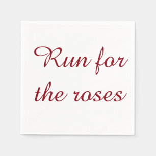 Kentucky Derby cocktail napkins