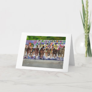 Kentucky Derby Greeting Card