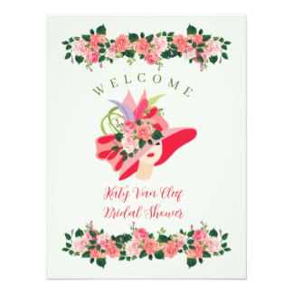 Kentucky Derby Hat Bridal Shower Photo Print