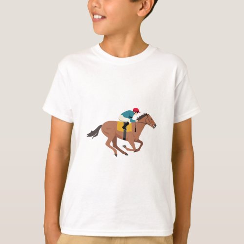 Kentucky Derby Horse Rider T_Shirt