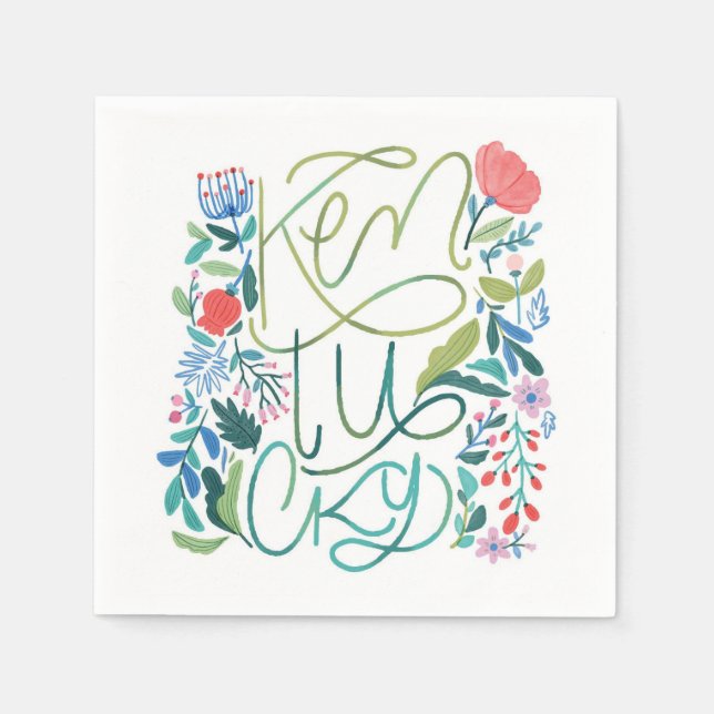 Kentucky Derby Napkins (Front)